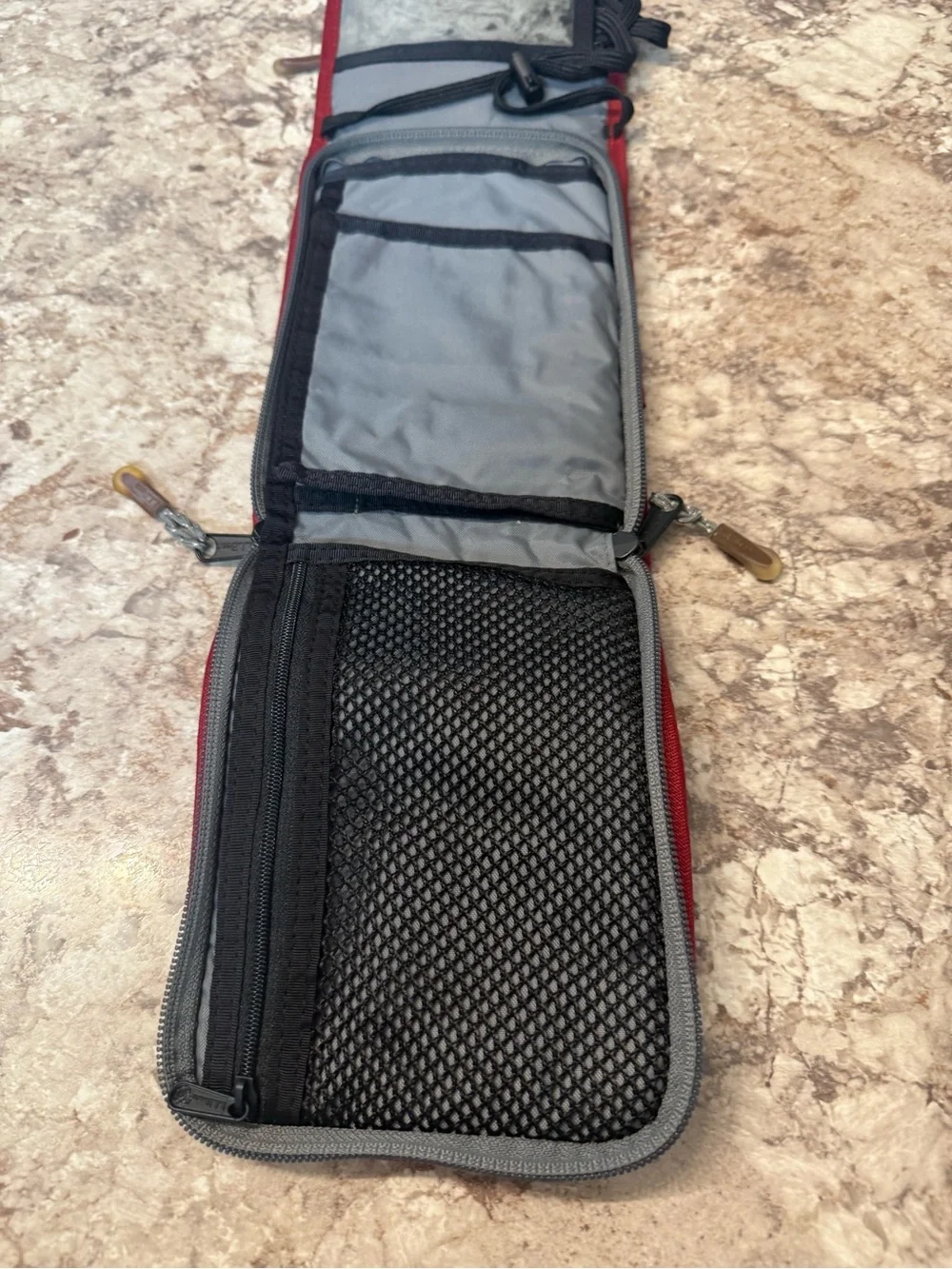 L.L. Bean Red Men’s Toiletry/Organizer Pouch